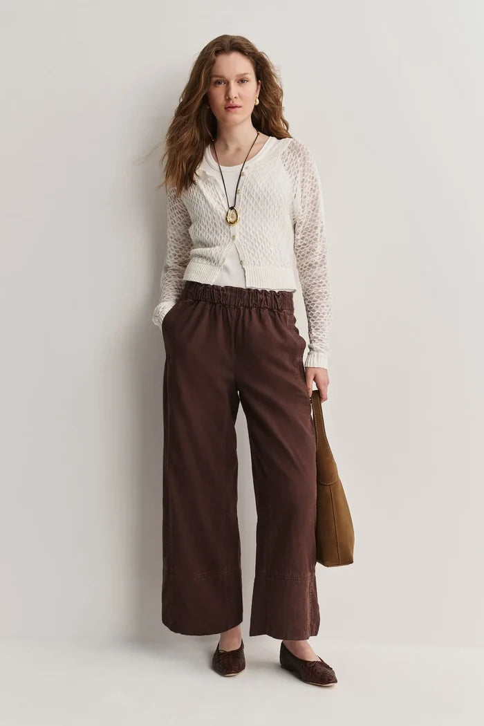 Maris Fine Gauge Cardi | Clean Ivory