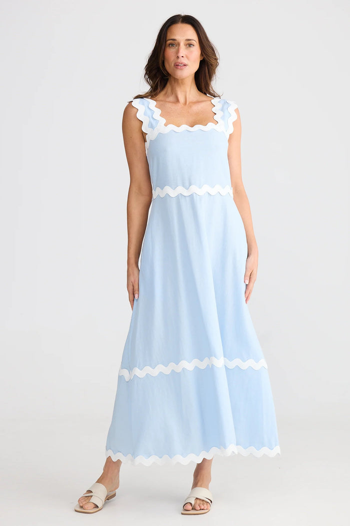Marlo Midi Dress | Sky Blue