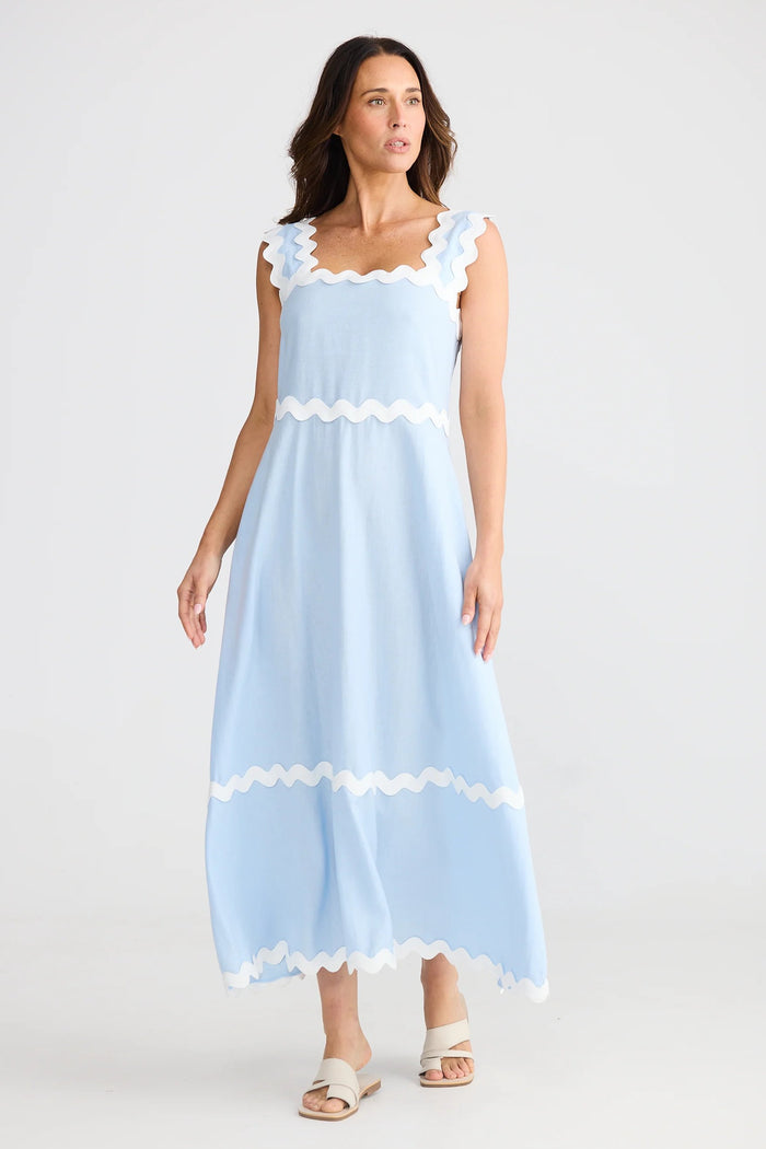 Marlo Midi Dress | Sky Blue