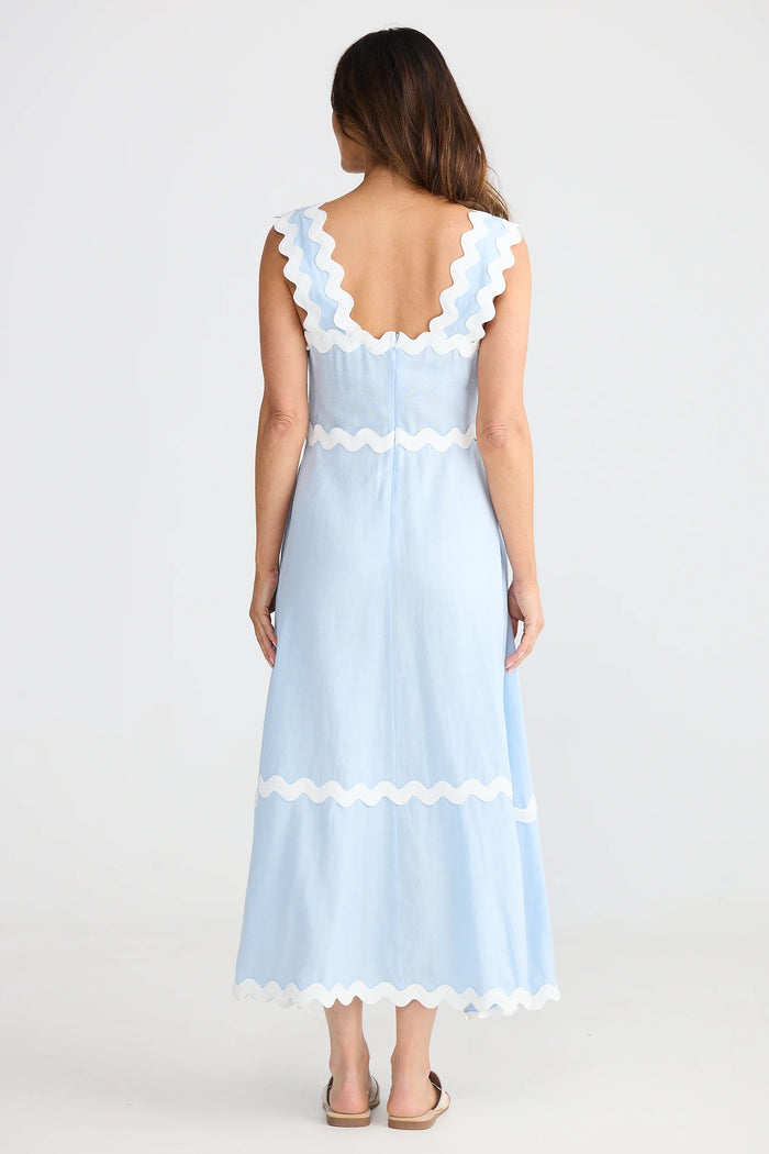 Marlo Midi Dress | Sky Blue
