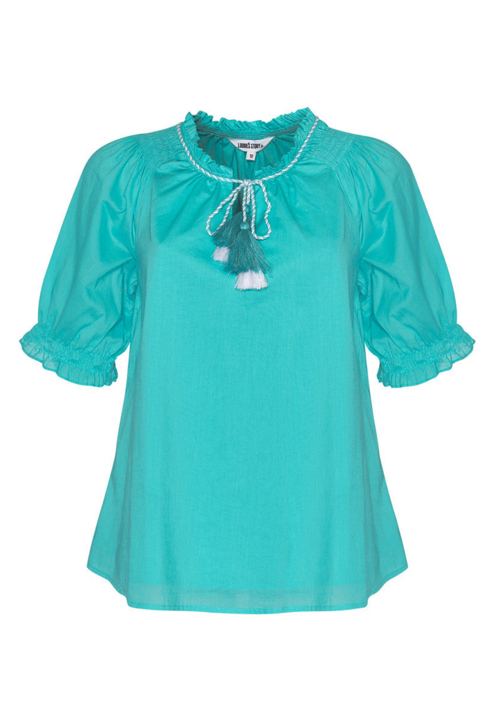 Matisse Blouse | Aqua
