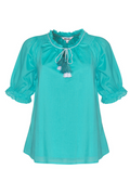 Matisse Blouse | Aqua