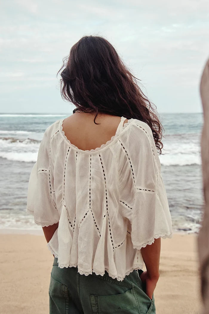 Michelle Blouse | Clean Ivory