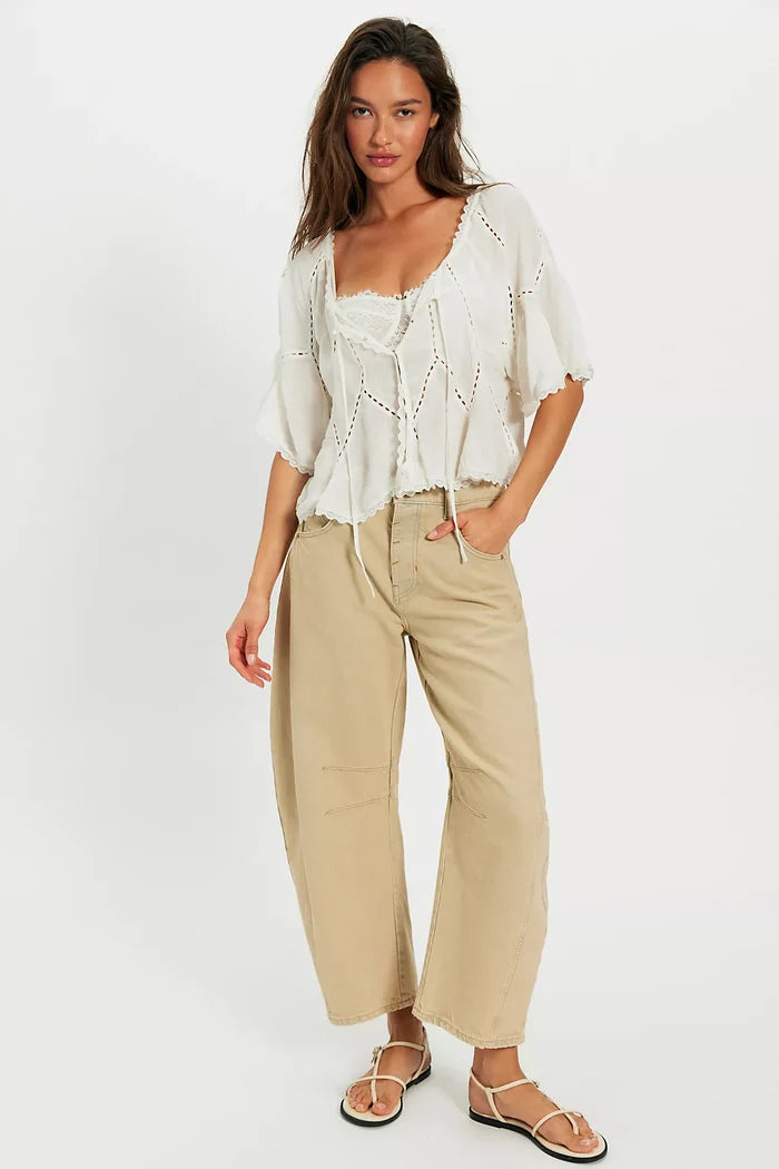 Michelle Blouse | Clean Ivory
