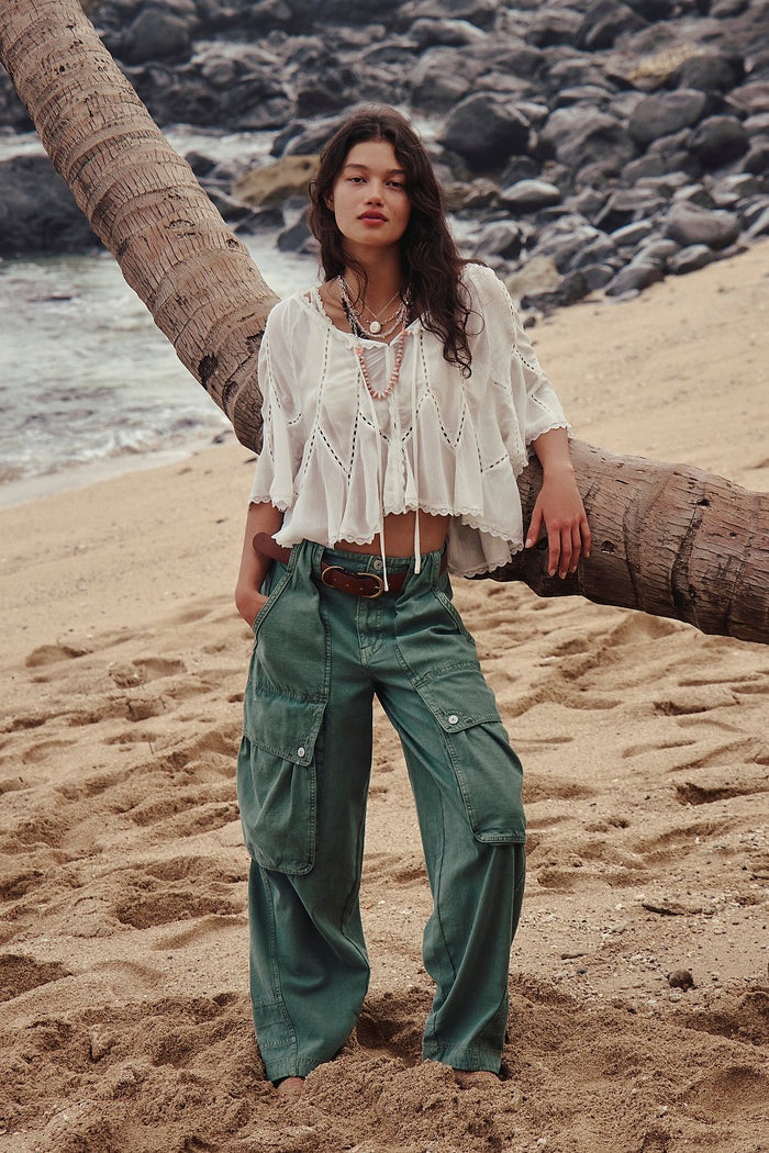 Michelle Blouse | Clean Ivory