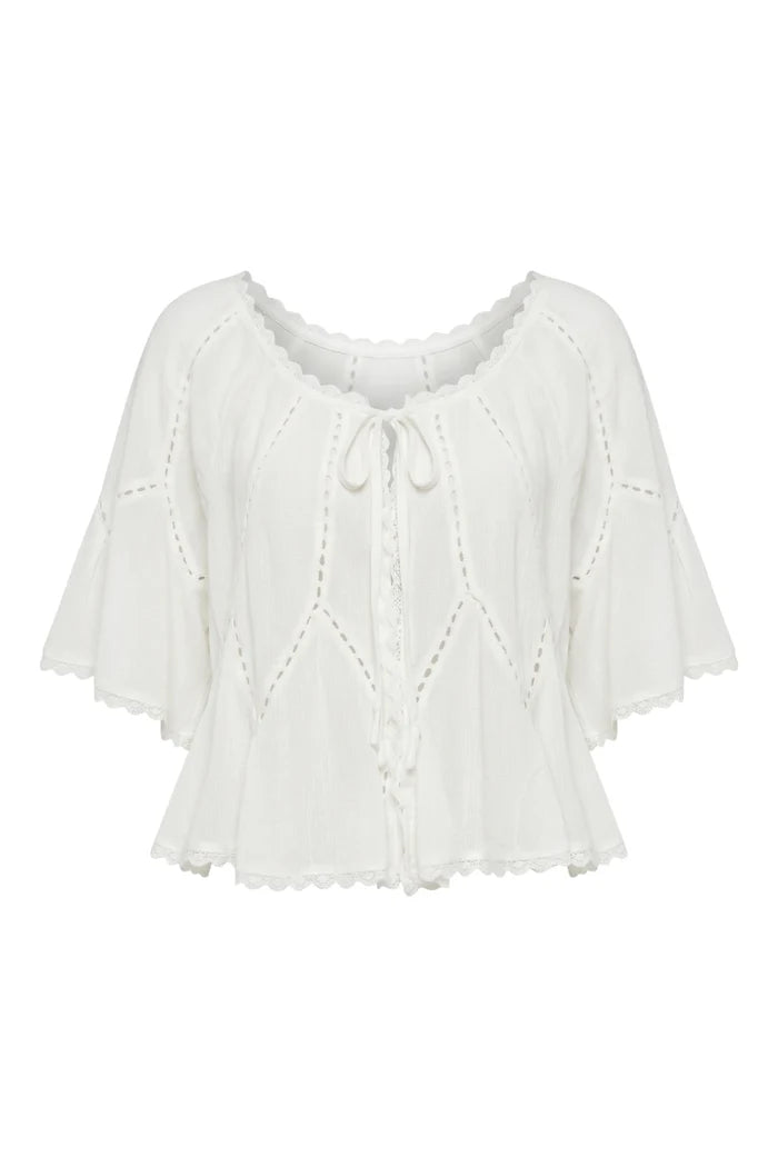 Michelle Blouse | Clean Ivory