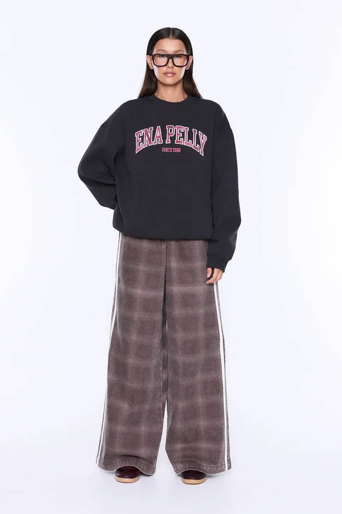 Mila Oversized Sweater | Phantom & ENA PELLY