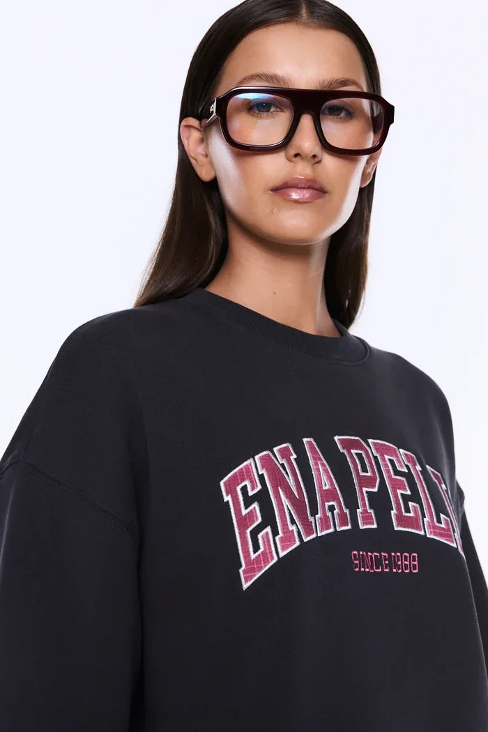 Mila Oversized Sweater | Phantom & ENA PELLY