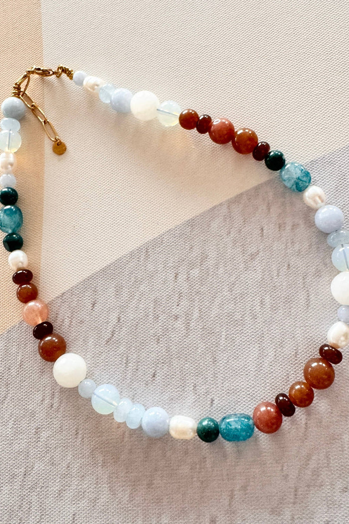 Mindful Pearl & Stone - Necklace