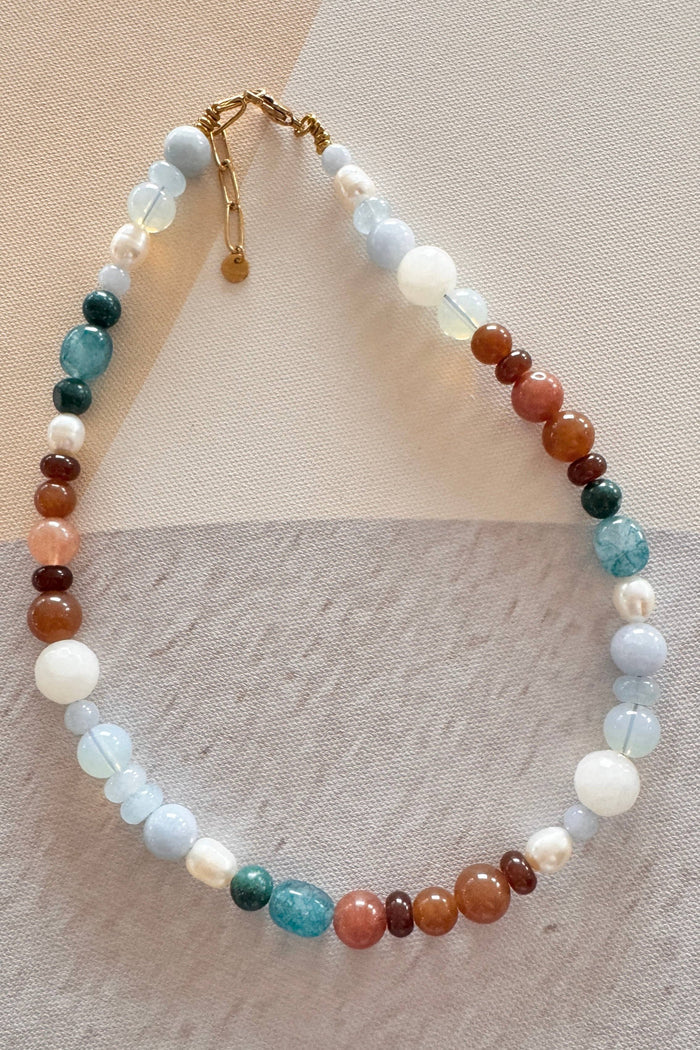 Mindful Pearl & Stone - Necklace