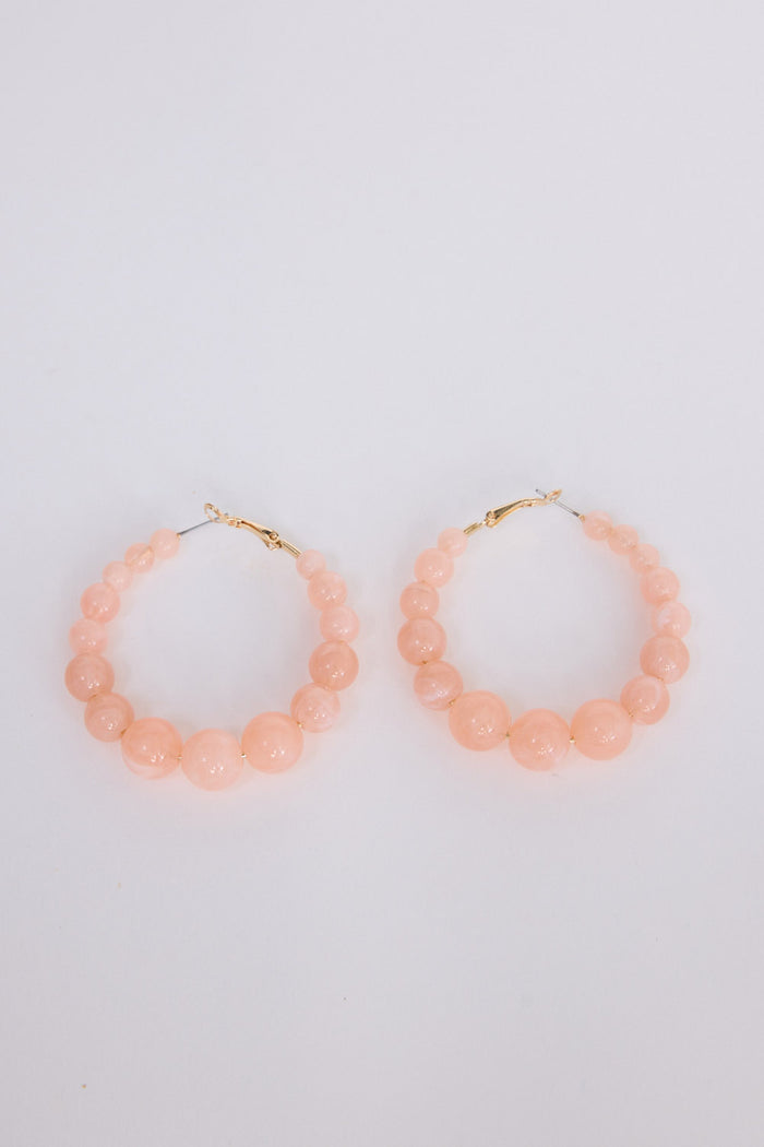 Molly Earrings | Baby Pink