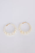 Molly Earrings | Off White