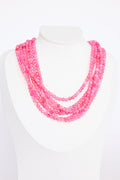 Molly Necklace | Hot Pink