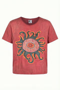 Moon Dance Tee | Solar Burst Wine