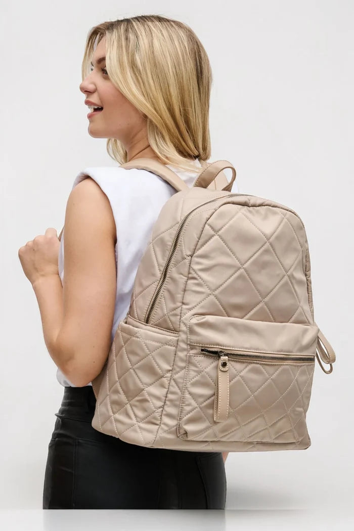 Motivator Large Travel Backpack | Nude