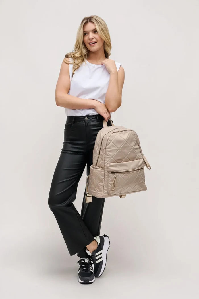 Motivator Large Travel Backpack | Nude