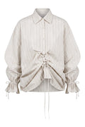 Mount Shirt | Cream Stripe