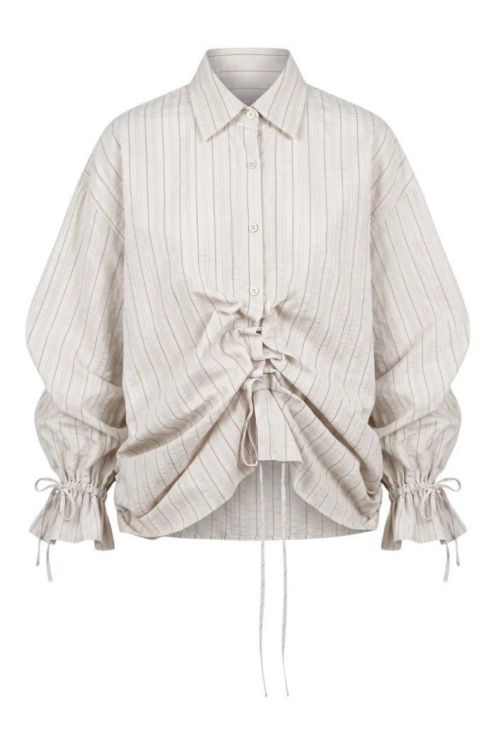 Mount Shirt | Cream Stripe