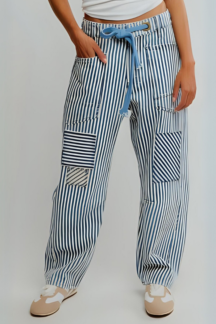 Moxie Pull-On Barrel Jeans | Railroad