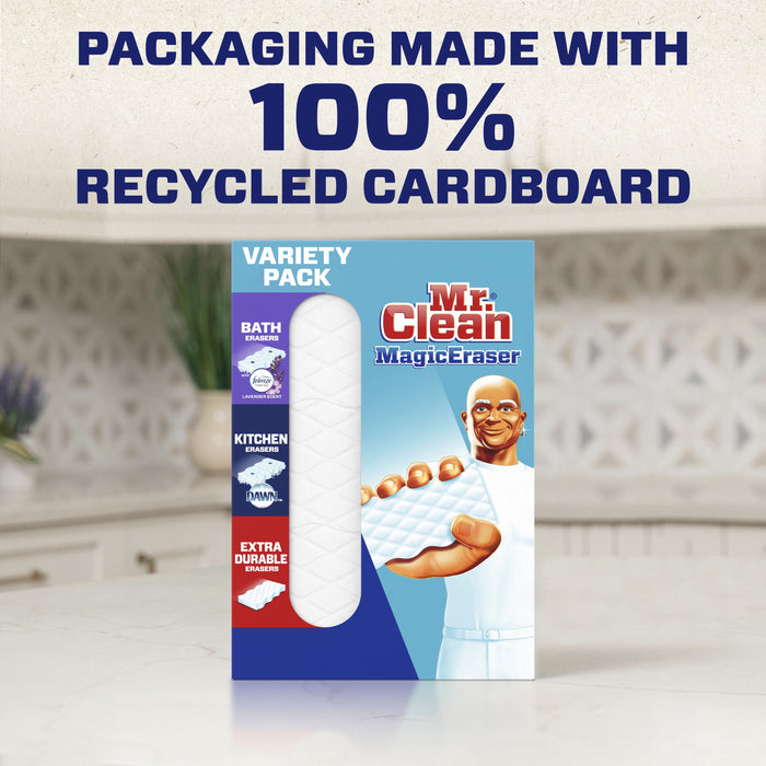 Mr. Clean Magic Eraser Variety Pack Assortment Cleaning Pads, 6 Ct