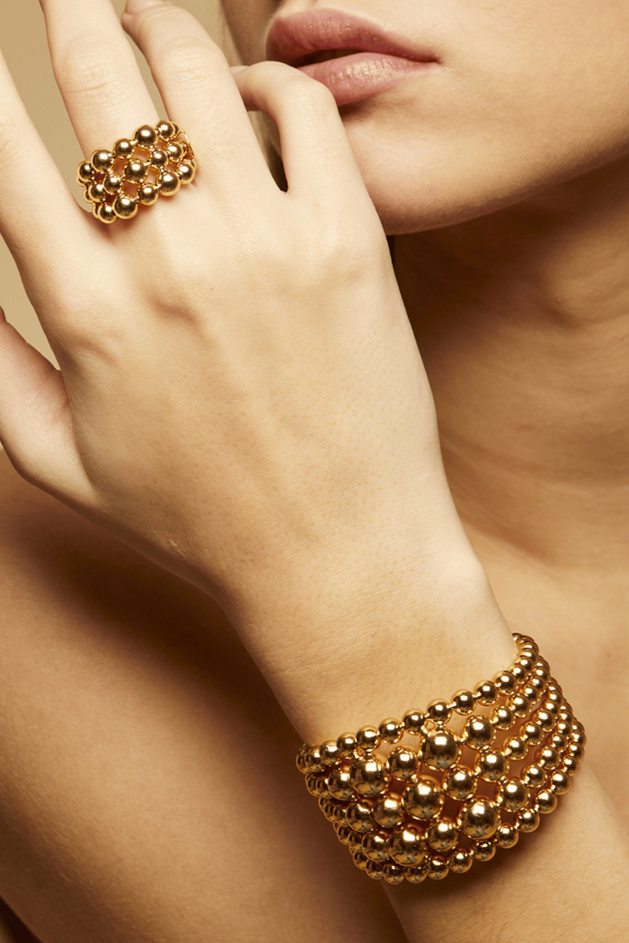 Multiperla Ring in Gold