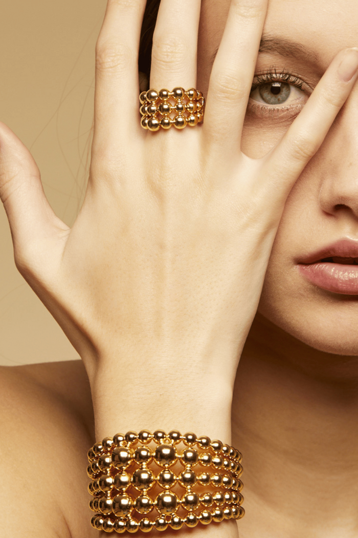 Multiperla Ring in Gold