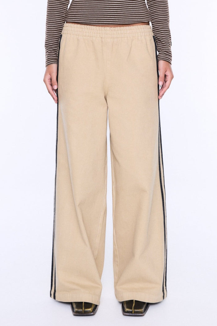 Myla Wide Leg Pant | Wheat