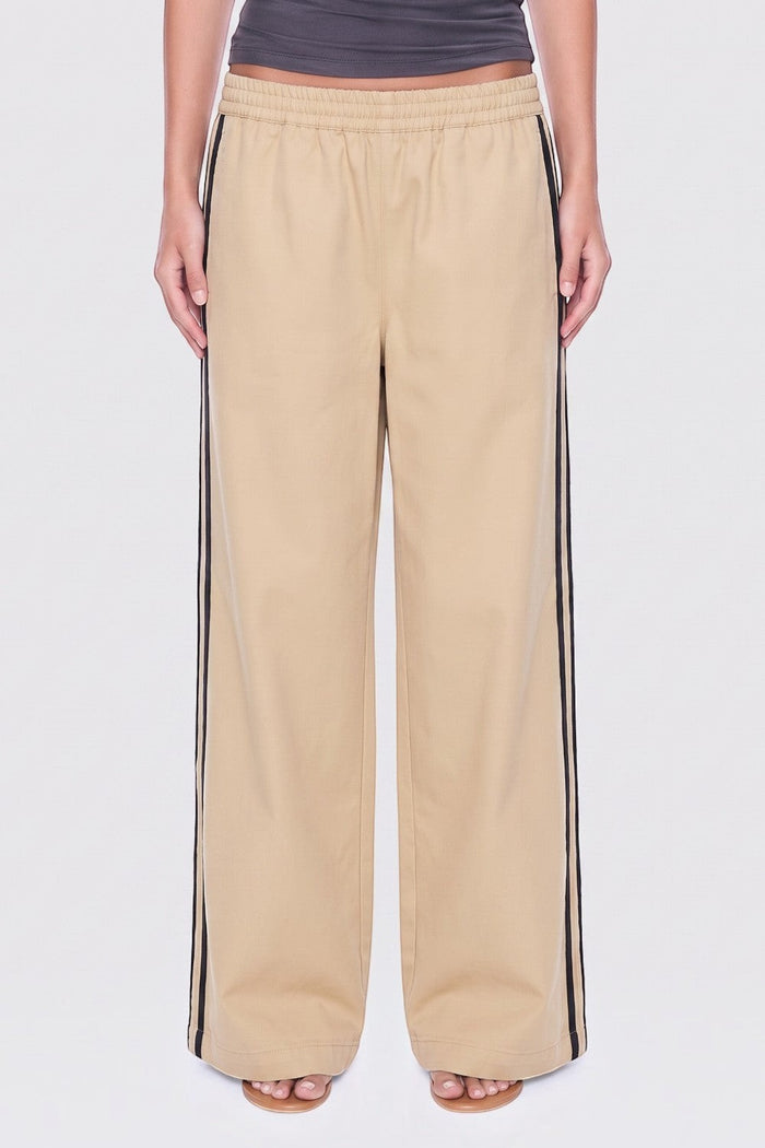 Myla Wide Leg Pant | Wheat