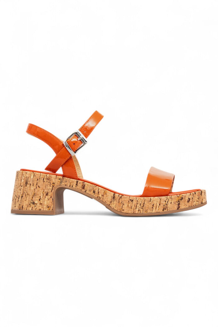 Nathan Wedge Sandal | Orange