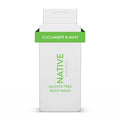 Native Natural Body Wash, Cucumber & Mint, Sulfate Free, Paraben Free, 18 oz