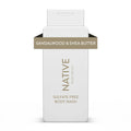 Native Natural Liquid Body Wash, Sandalwood & Shea, Sulfate Free, Paraben Free, 18 oz