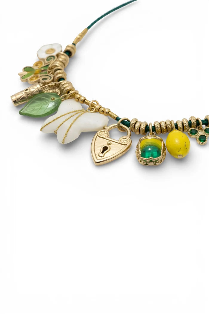 Necklace Bellagio | Green