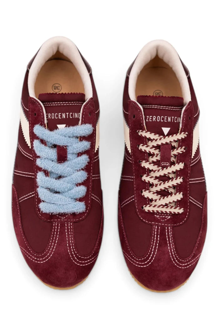 Nelly Sneaker | Grenat