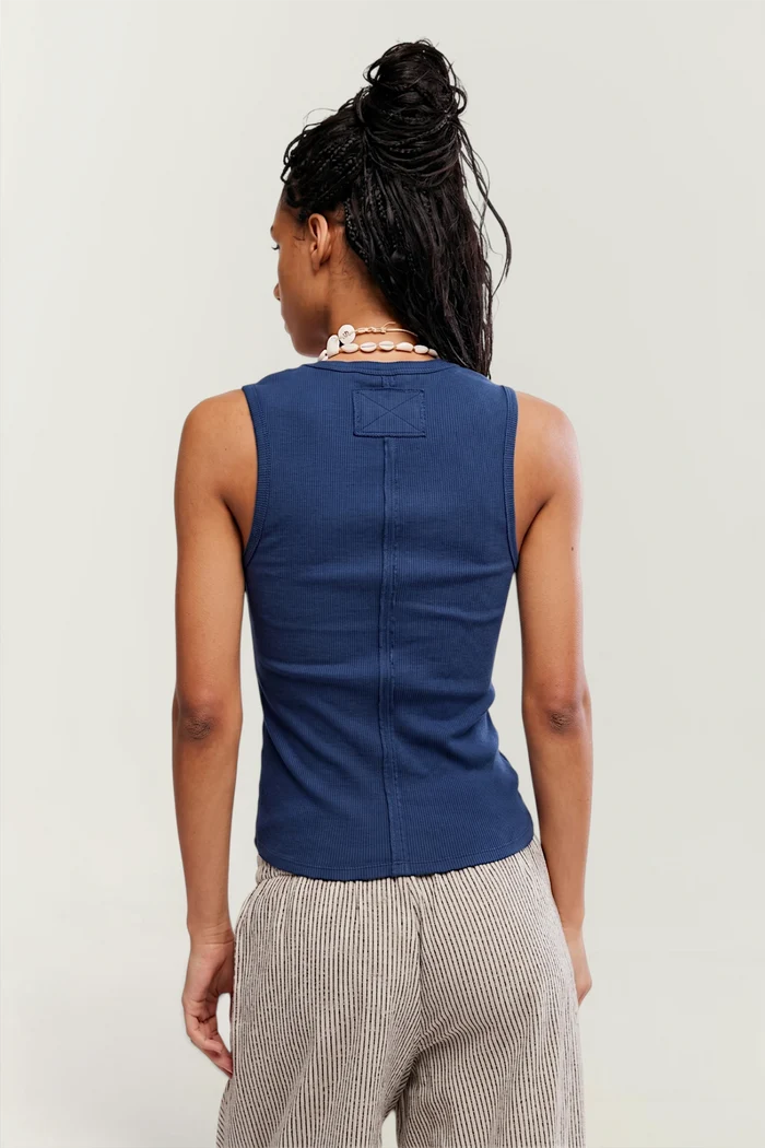 Neria Tank | Deep Iris