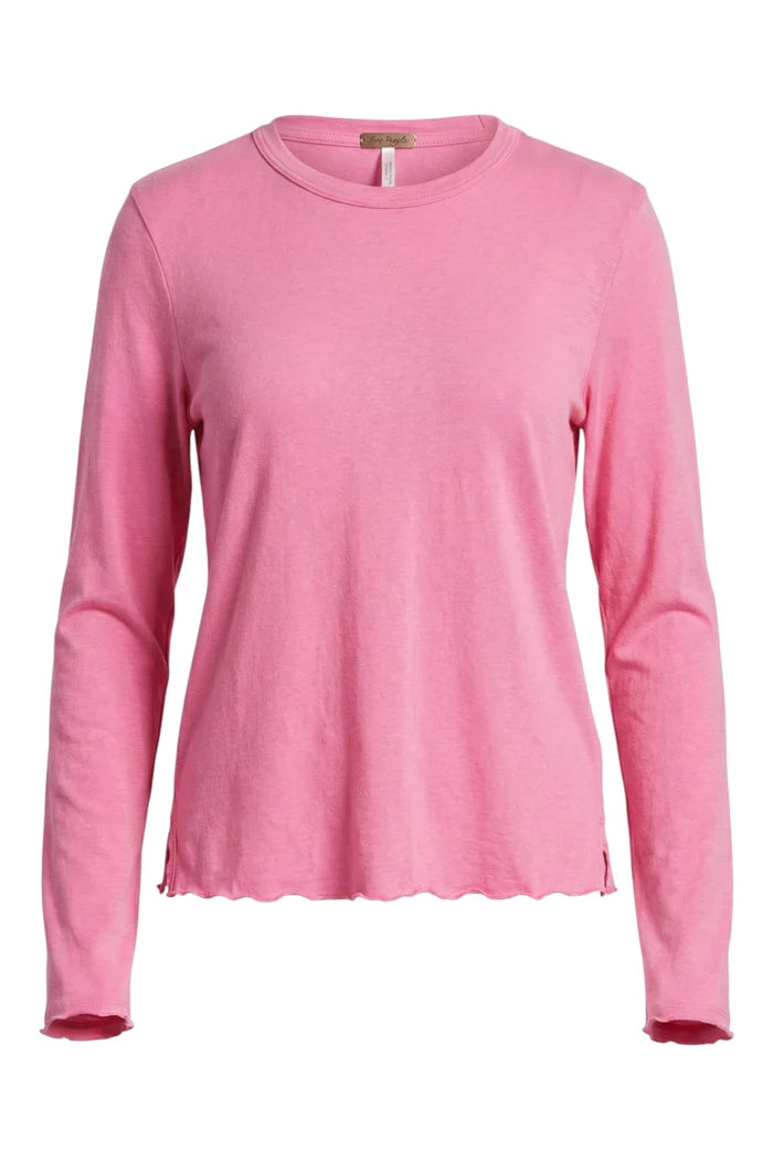 Nova L/S Tee | Pink Carnation