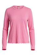 Nova L/S Tee | Pink Carnation