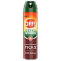 OFF! Deep Woods Tick Repellent V, Long Lasting Outdoor Tick Spray, 8 oz