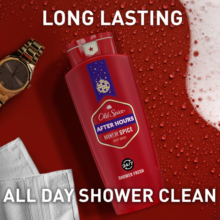 Old Spice Body Wash for Men, After Hours Scent, 24 fl oz