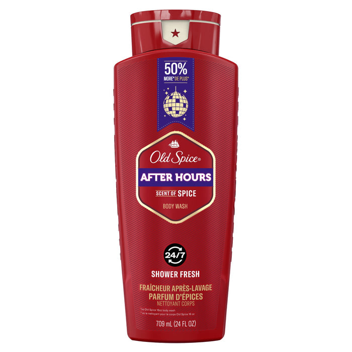 Old Spice Body Wash for Men, After Hours Scent, 24 fl oz