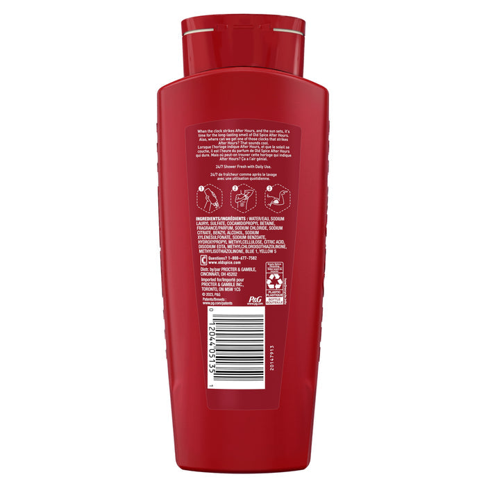 Old Spice Body Wash for Men, After Hours Scent, 24 fl oz