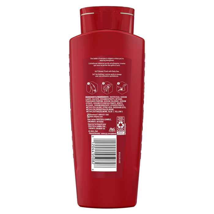 Old Spice Body Wash for Men, Bear Glove, Long Lasting Lather, All Skin Types, 24 fl oz