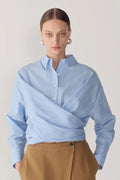 Ophelia Shirt | Chambray Stripe
