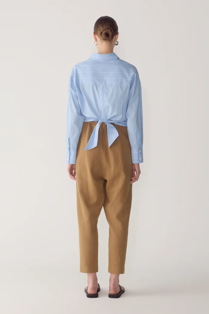 Ophelia Shirt | Chambray Stripe