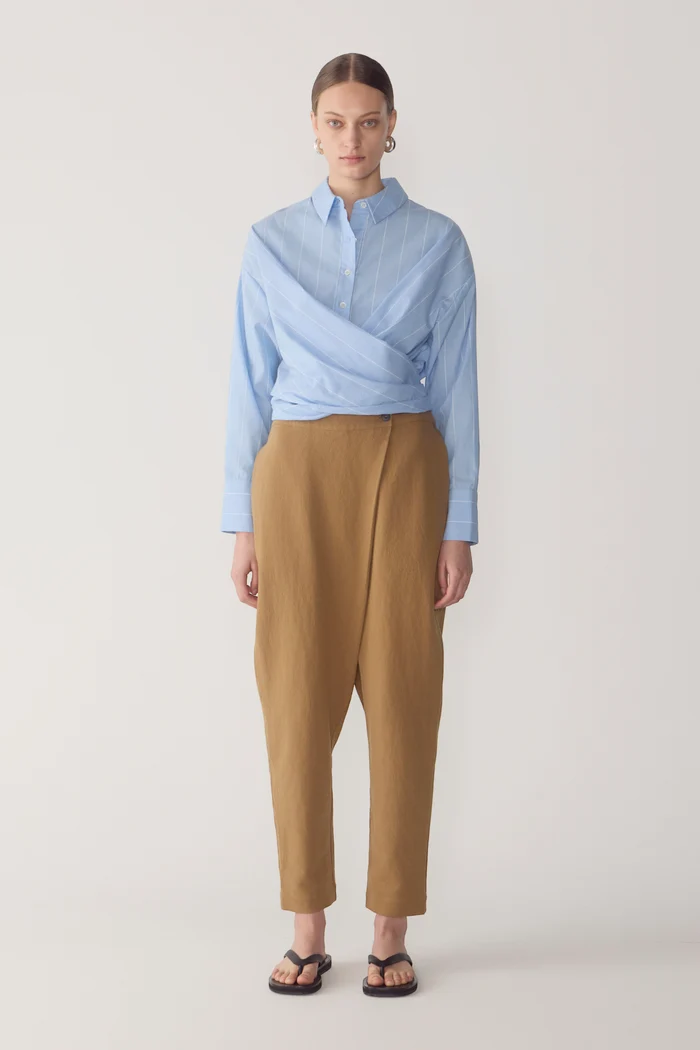 Ophelia Shirt | Chambray Stripe