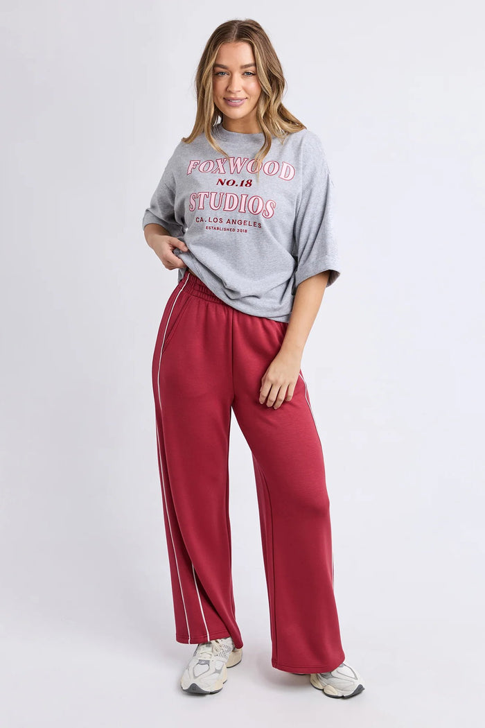Original Short Sleeve Fleece Tee | Grey Marle
