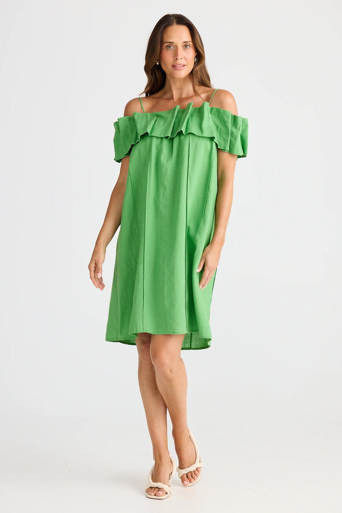 Oska Dress | Emerald