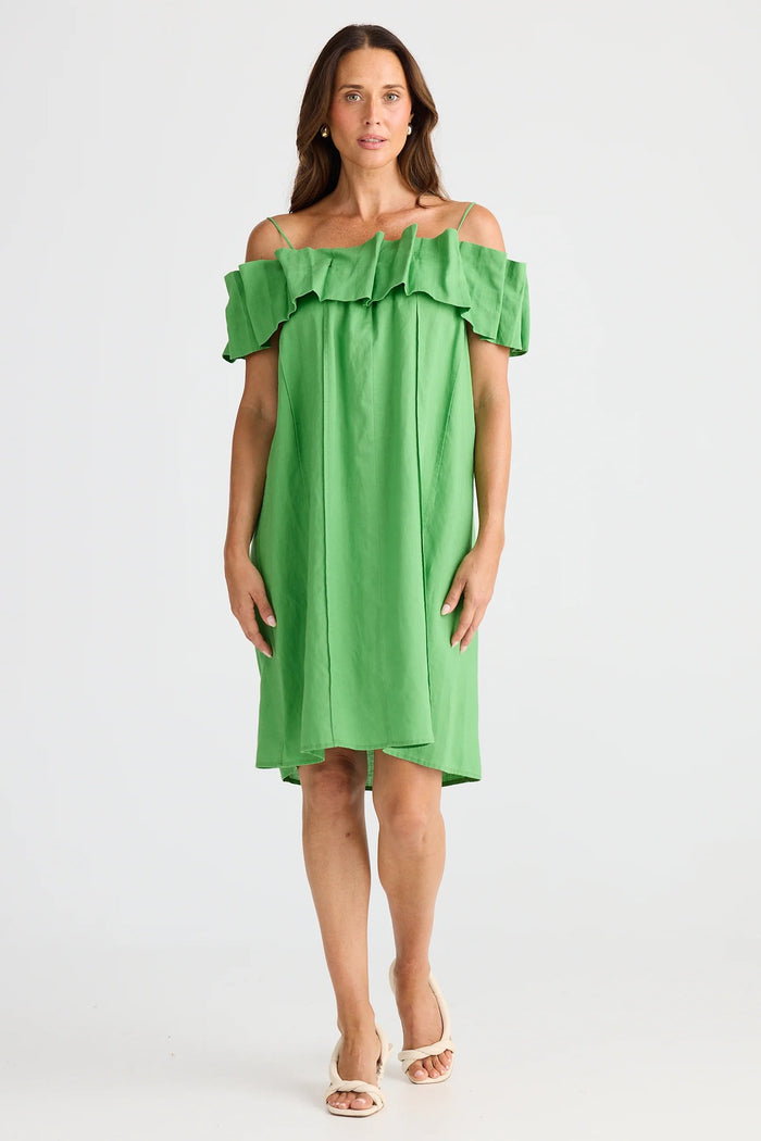 Oska Dress | Emerald