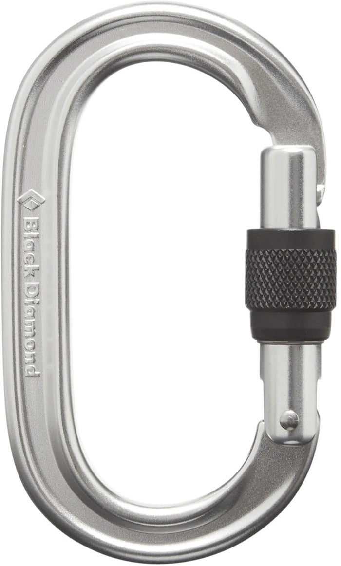 Oval Keylock Screwgate Carabiner