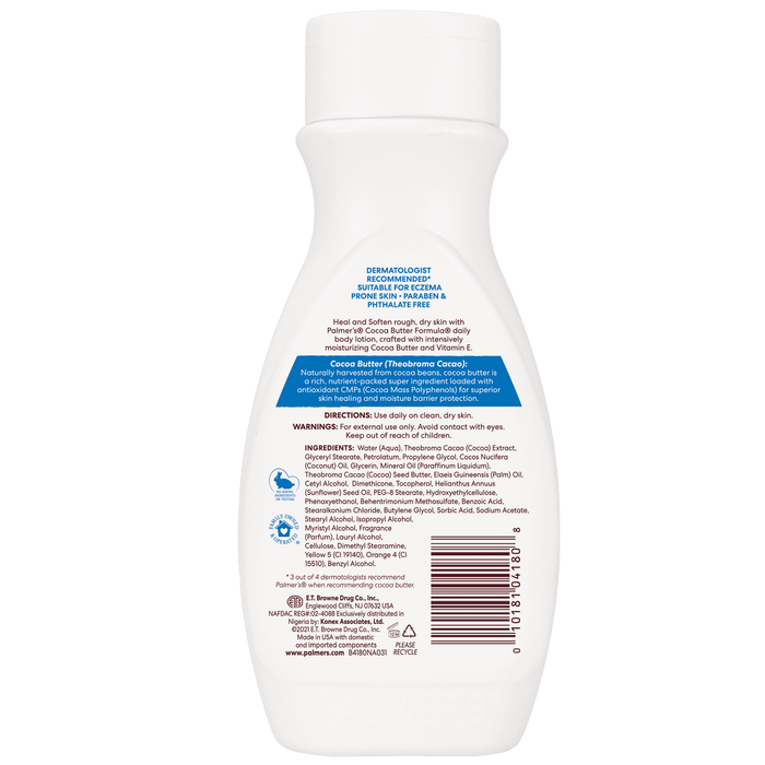 Palmer's Cocoa Butter Formula Daily Skin Therapy Body Lotion for Dry Skin, 8.5 fl. oz.