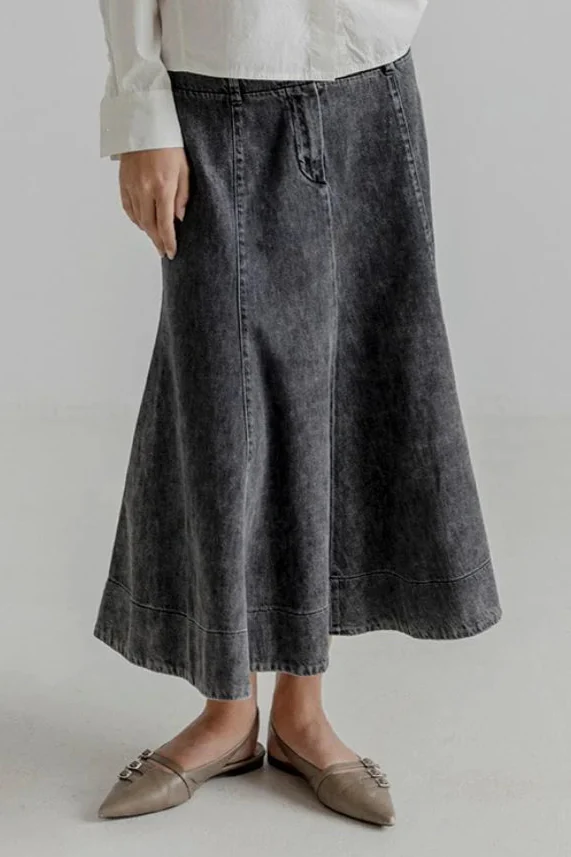 Pam Skirt | Dusky Grey